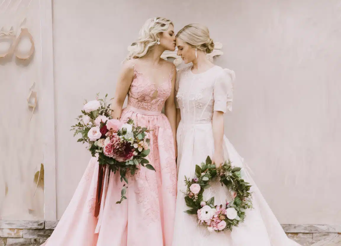 Same-gender wedding ceremony