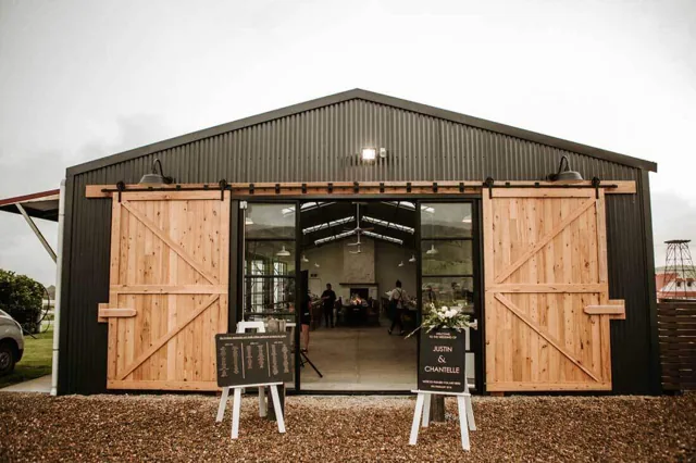 Seacliff House reception barn