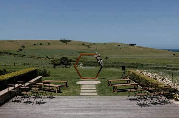 Seacliff House ceremony lawn