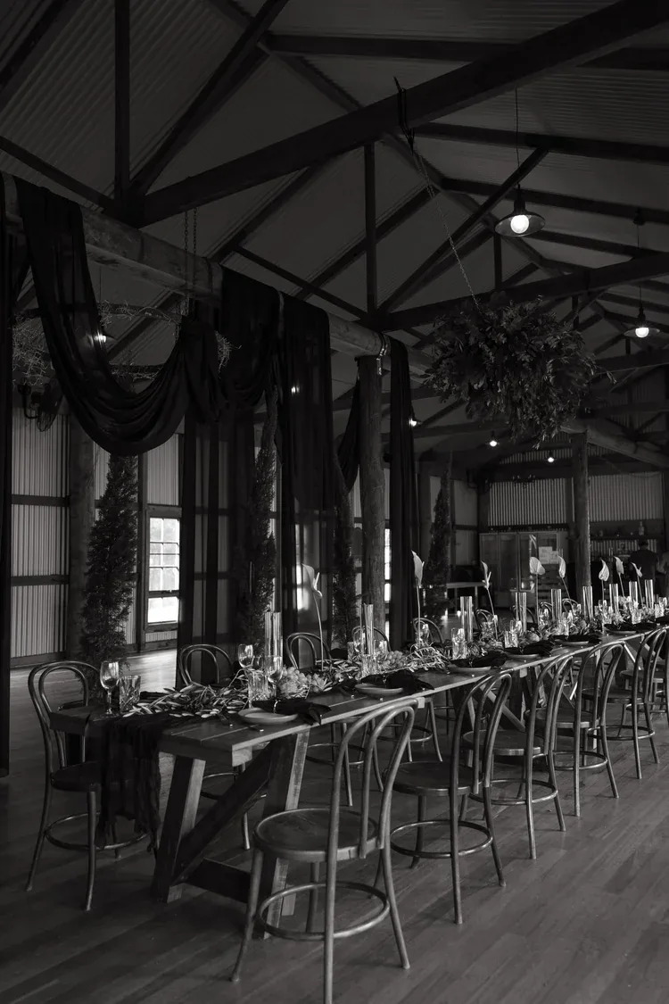 Reception space at Settlers Rest