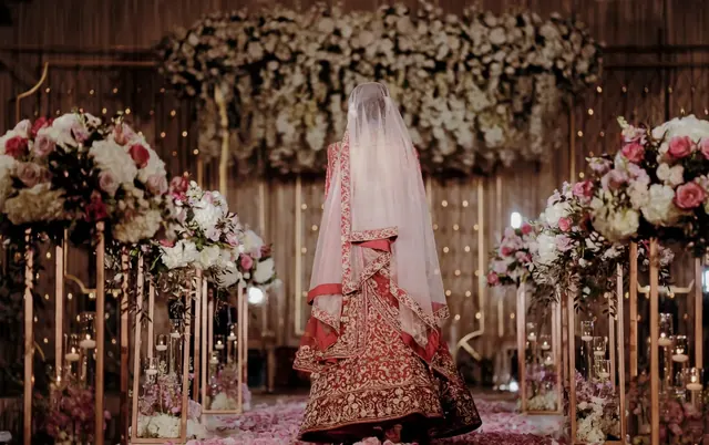 Pro Regal Pavilion — a floral wedding stage