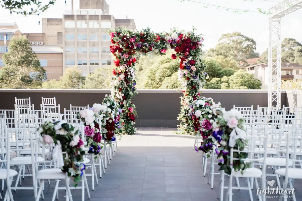 The Emerald outdoor balcony at The Highline Venue