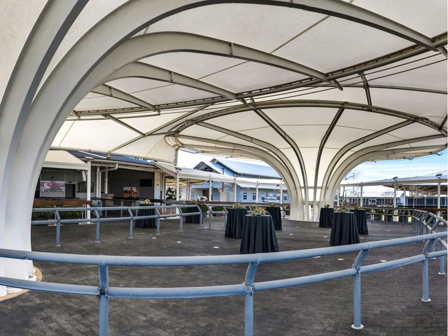 William Inglis Hotel — the covered pavilion terrace