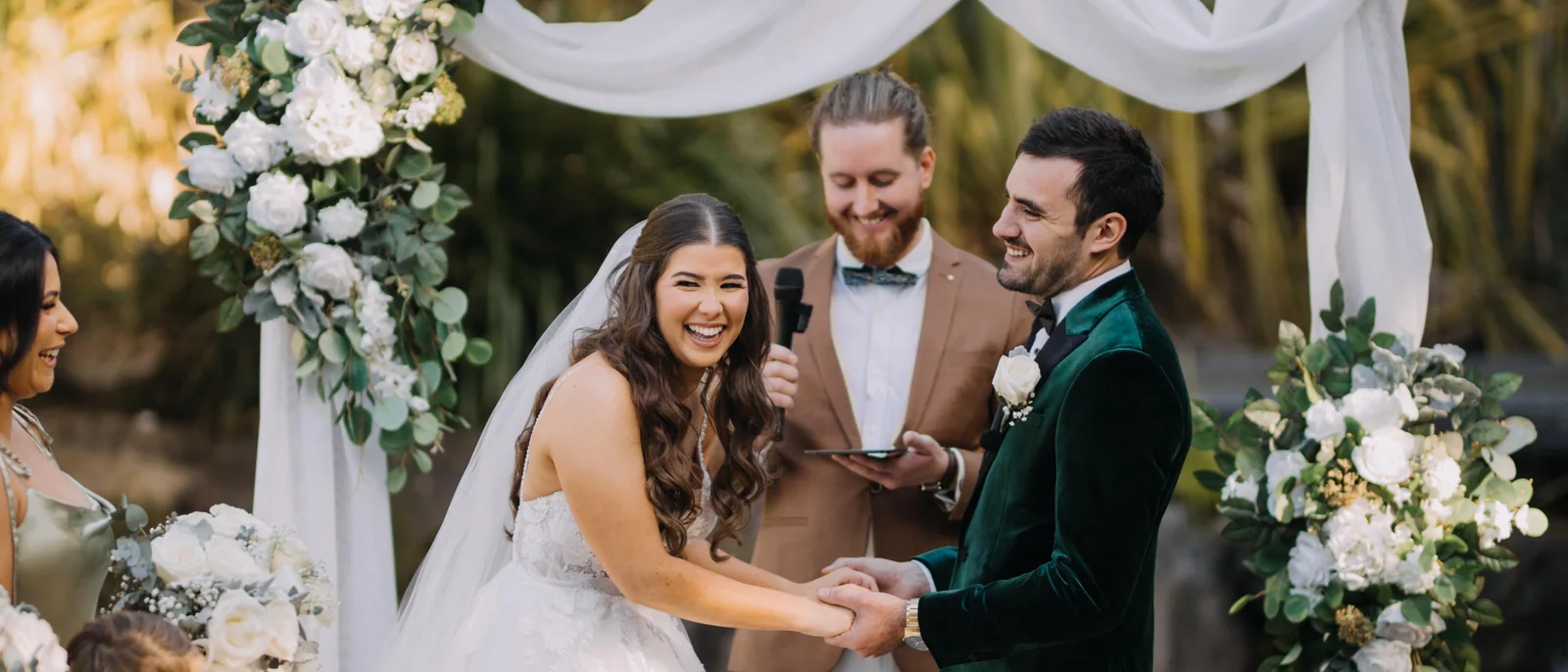 The Guy with the Blue Bow Tie — Sydney wedding MC