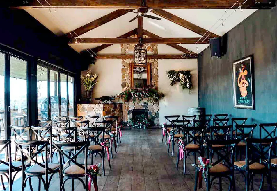 The French-inspired wine bar at Forest Edge