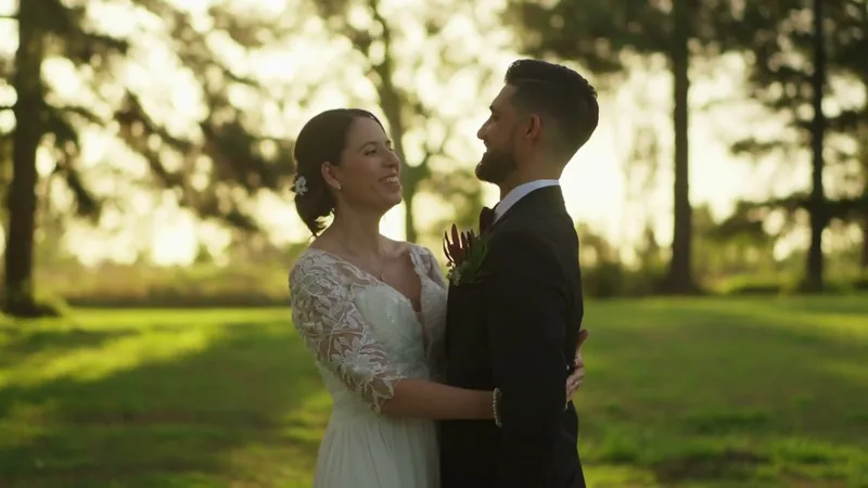 Shirley + Alan wedding film, Plunkett Villa, Tamborine