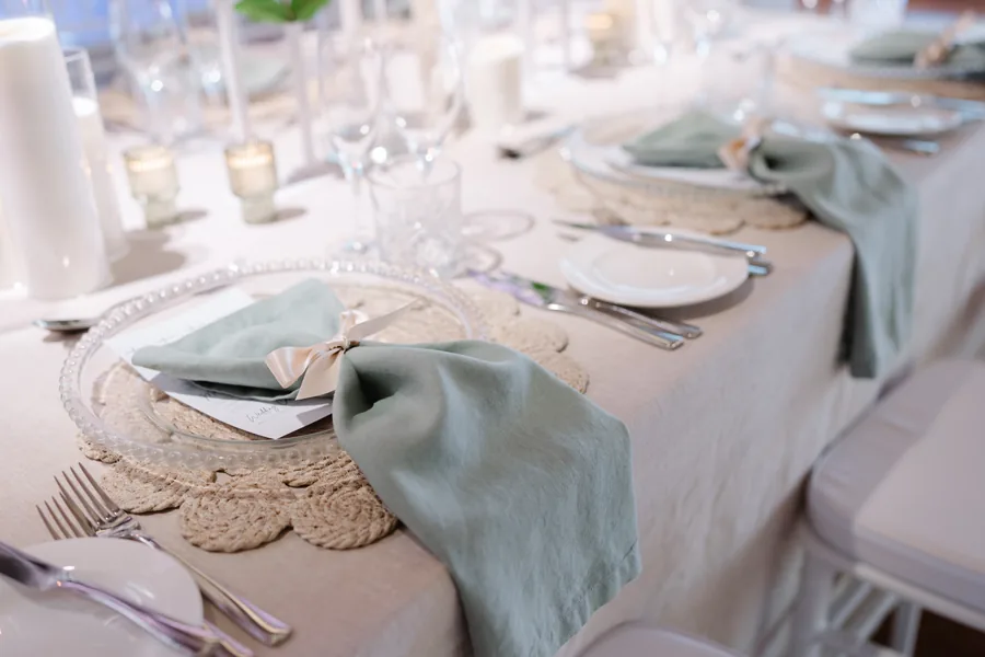 InterContinental Sanctuary Cove Resort — a styled dinner table in The Grange
