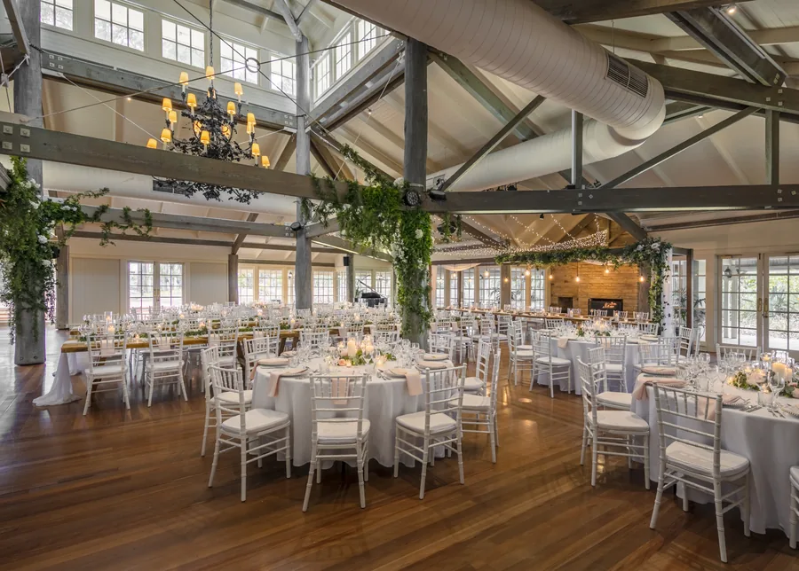 InterContinental Sanctuary Cove Resort — The Grange styled with greenery and candlelight