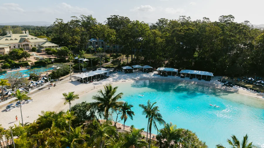 InterContinental Sanctuary Cove Resort — the resort lagoon beach