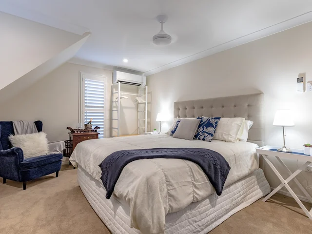 Woodford Gardens — one of the on-site king suites