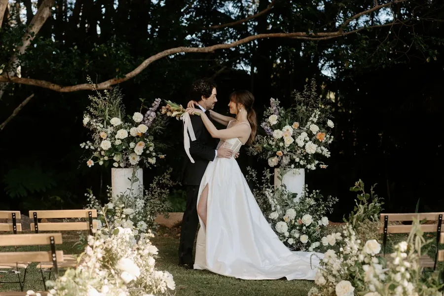 The Creekside at Wynmere Estate, a rainforest ceremony setting beside the creek
