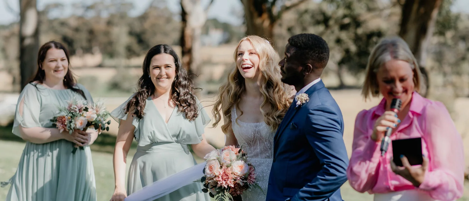 Sally Cameron, Adelaide wedding MC