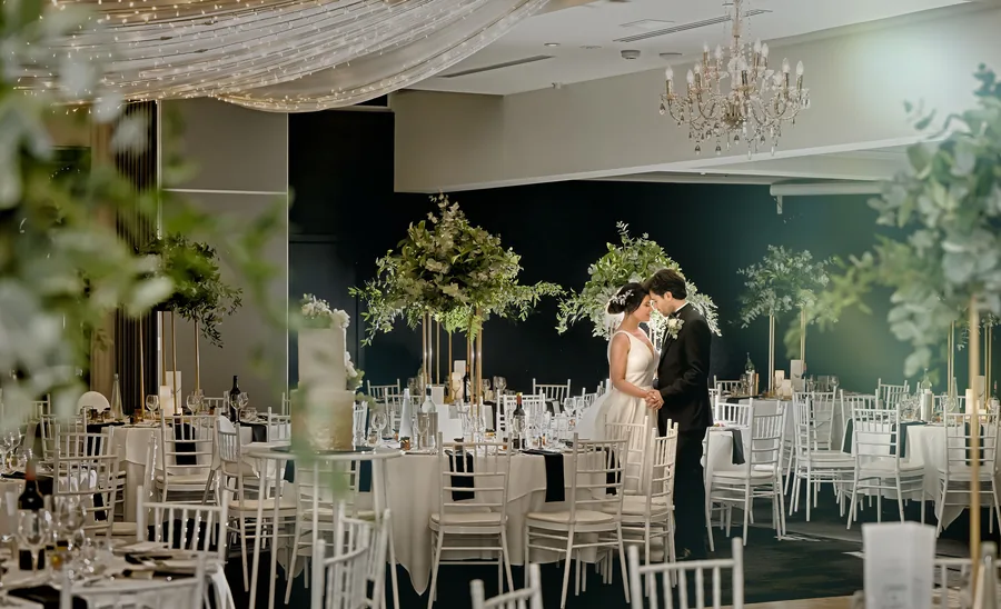 Adelaide Pavilion — the couple in the room among the greenery