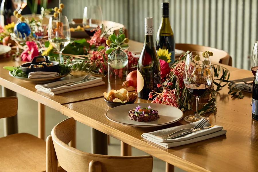 Artisans of Barossa — a grazing spread on the long table