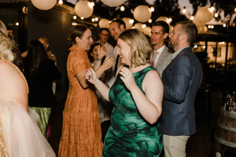 Hastwell & Lightfoot — dancing under the paper lanterns after dark
