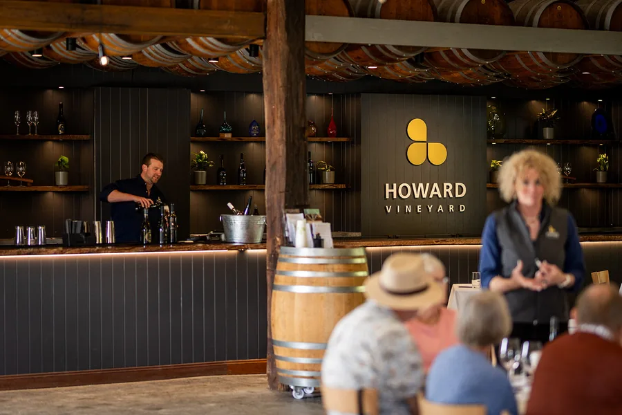 Howard Vineyard — the cellar door bar