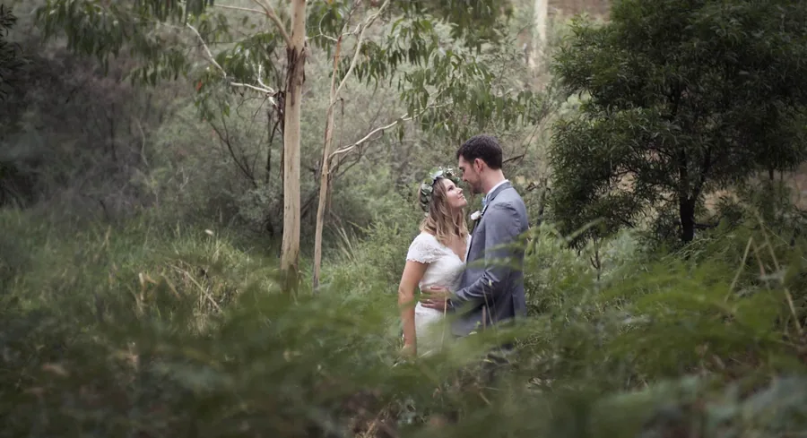 Sinclair's Gully — the couple among the gums