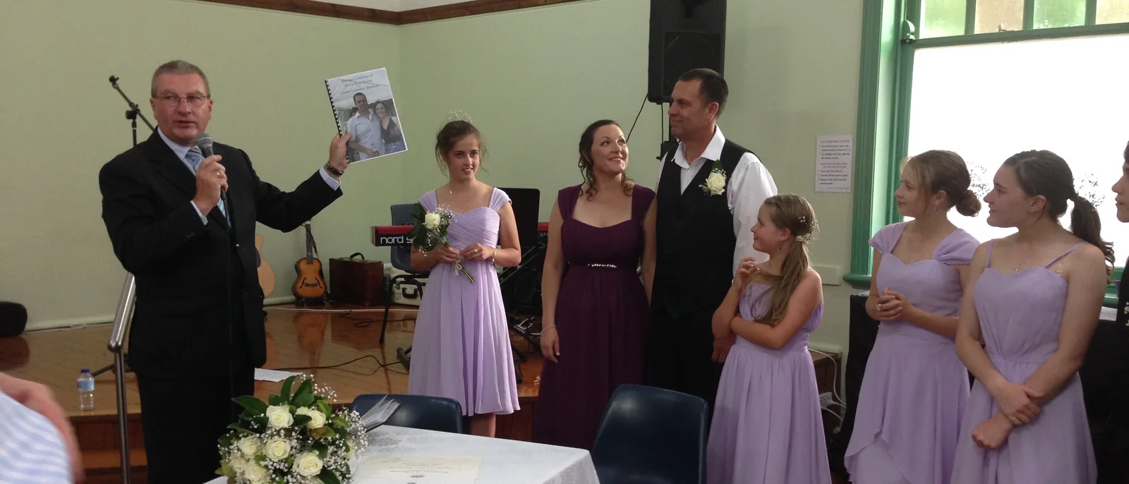 Peter Matthews Celebrant, Illawarra wedding celebrant