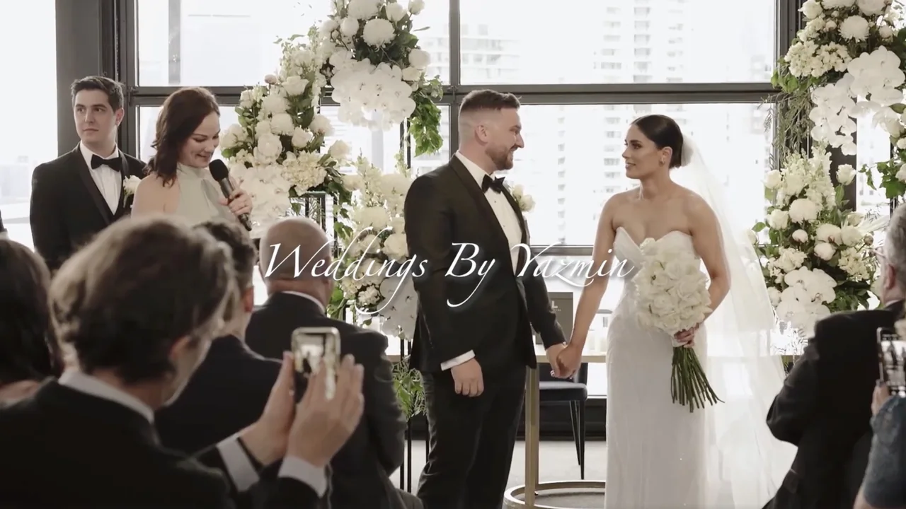 Ceremony moments with Yazmin