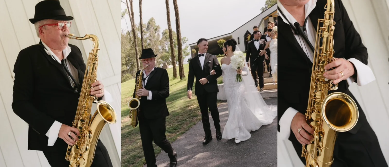 Jake Sax, Hunter Valley wedding sax + dj
