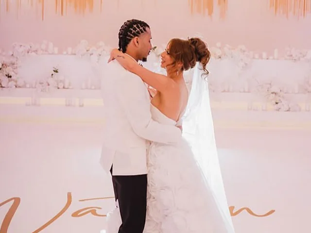 ATEIA Photography & Video: First dance in a reception styled in white and blush