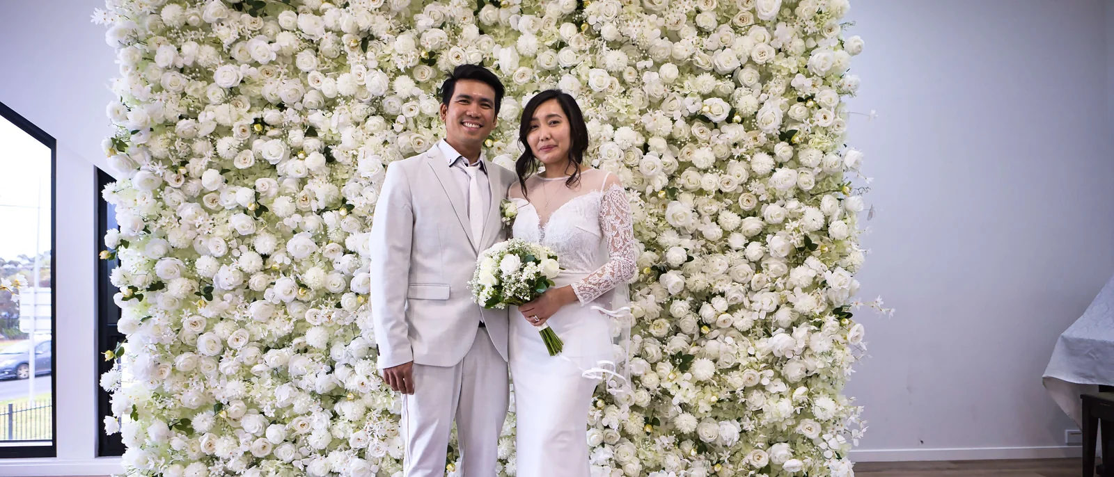 Chloe Flower Walls, Melbourne flower wall hire