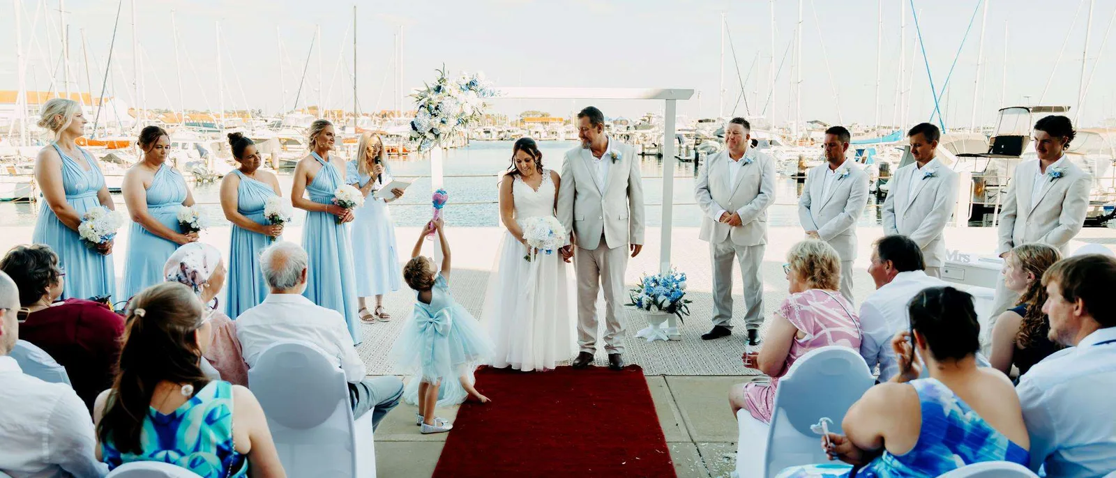 Hillarys Yacht Club, Perth wedding venue