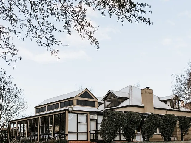 The Conservatory building on the lawn